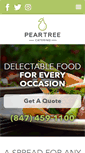 Mobile Screenshot of peartreecatering.com